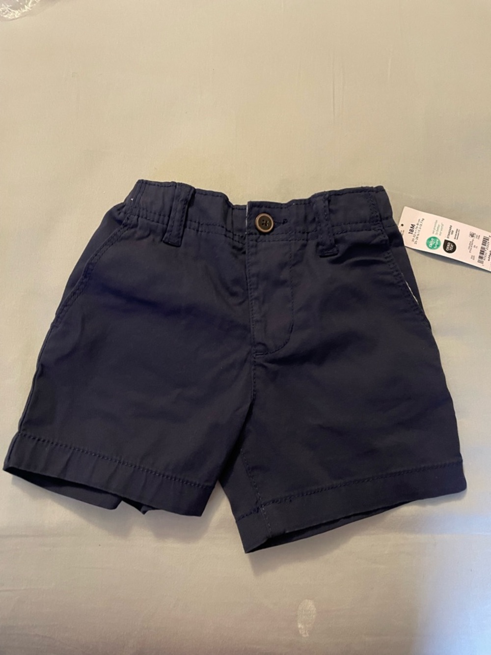 OshKosh B'gosh Navy Cotton Shorts 18M